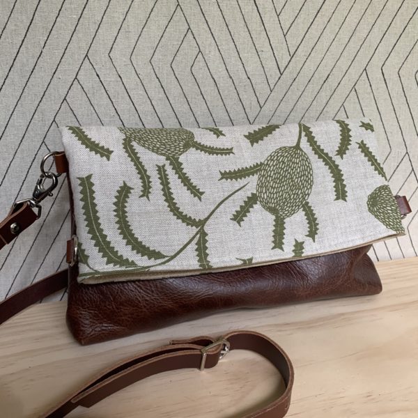 Banksia Fold Over Bag - Bushleaf