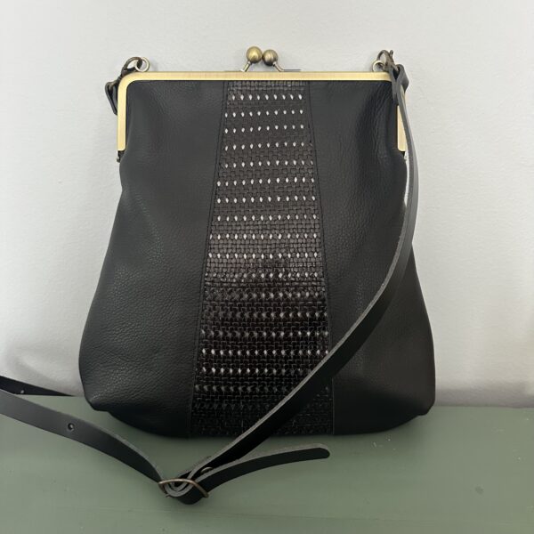 Nancy Bag - Black Woven