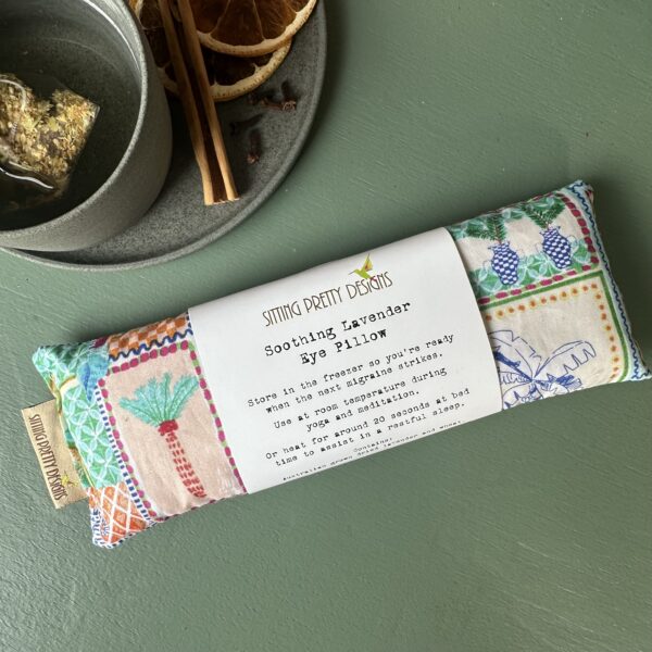 Palm Tiles Eye Pillow - Image 2