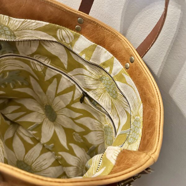 Artisan Tote - Waxy Tan with Premium Lining - Image 2