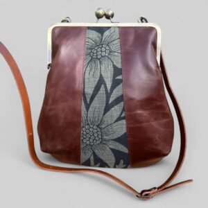 Nancy Bag - Flannel & Dark Tan