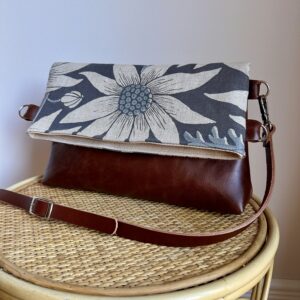 Ash Foldover Bag - Daytona Tan