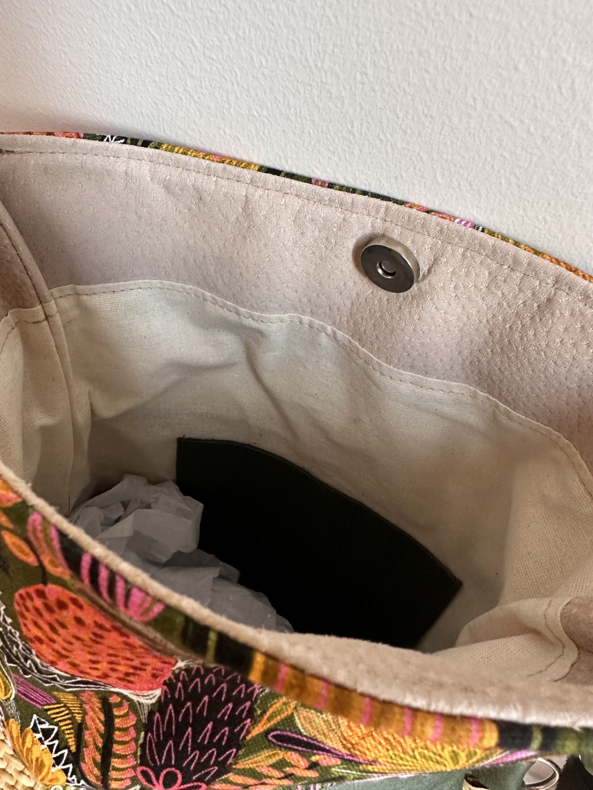 Kirsten Fold Over Bag - Moss - Image 4