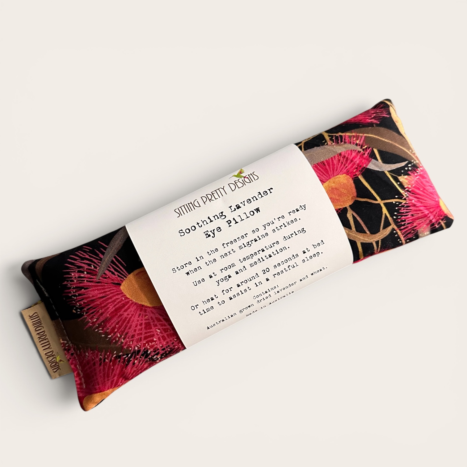 Silver Princess Eye Pillow