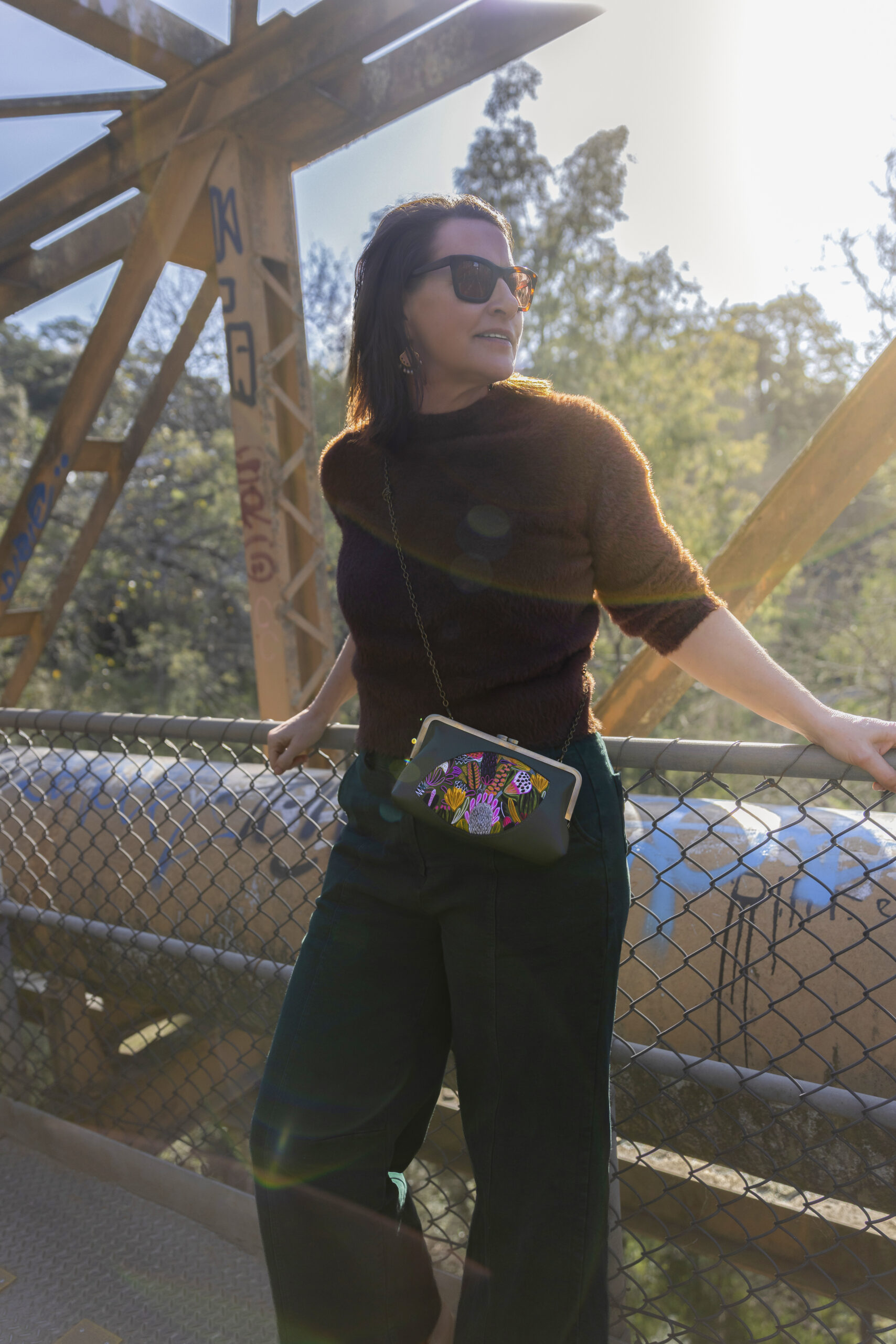 Kirsten Clutch - Forest - Image 2