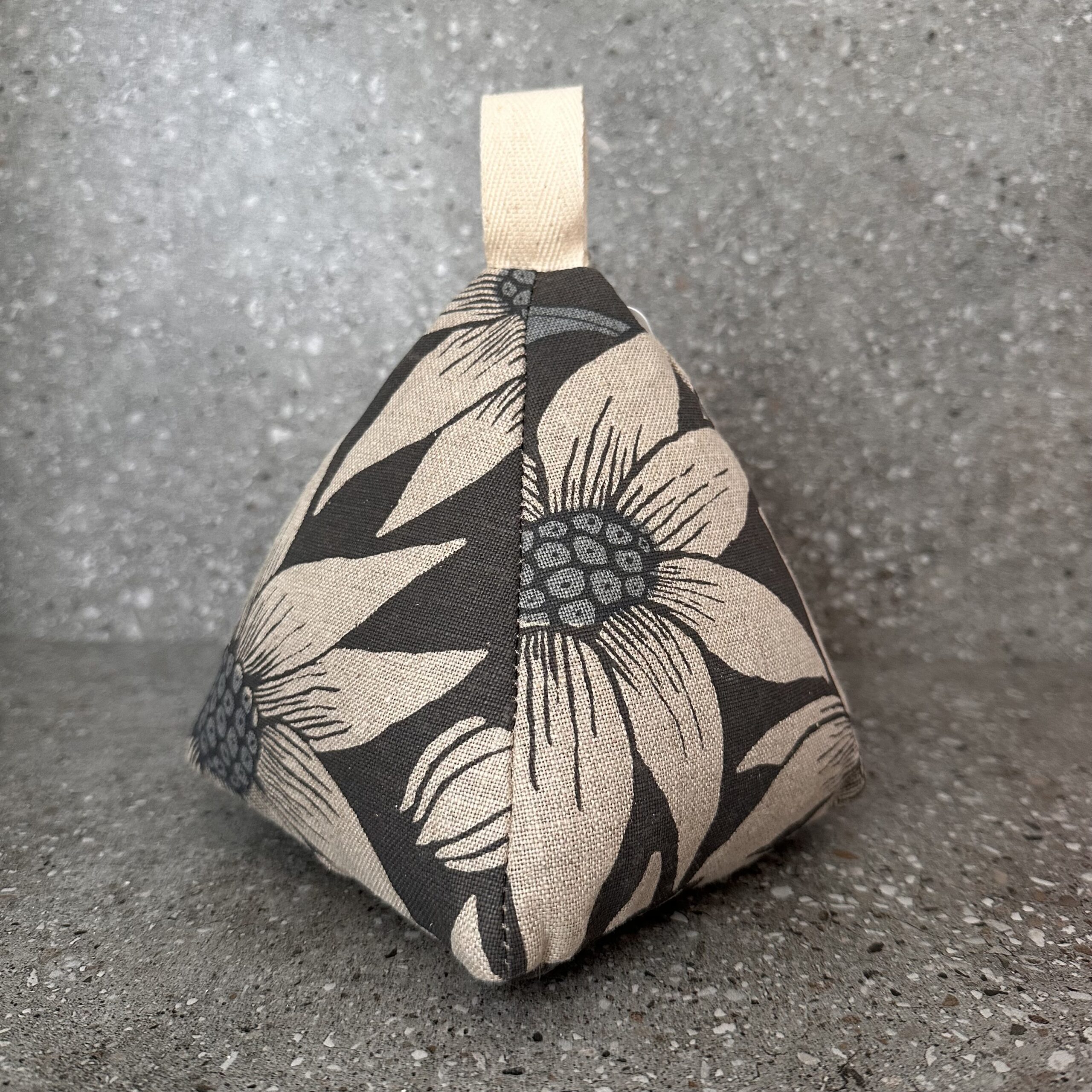 Flannel Door Stop - Greylead