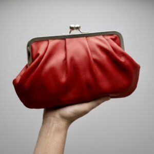 Razzle Dazzle Clutch - Red