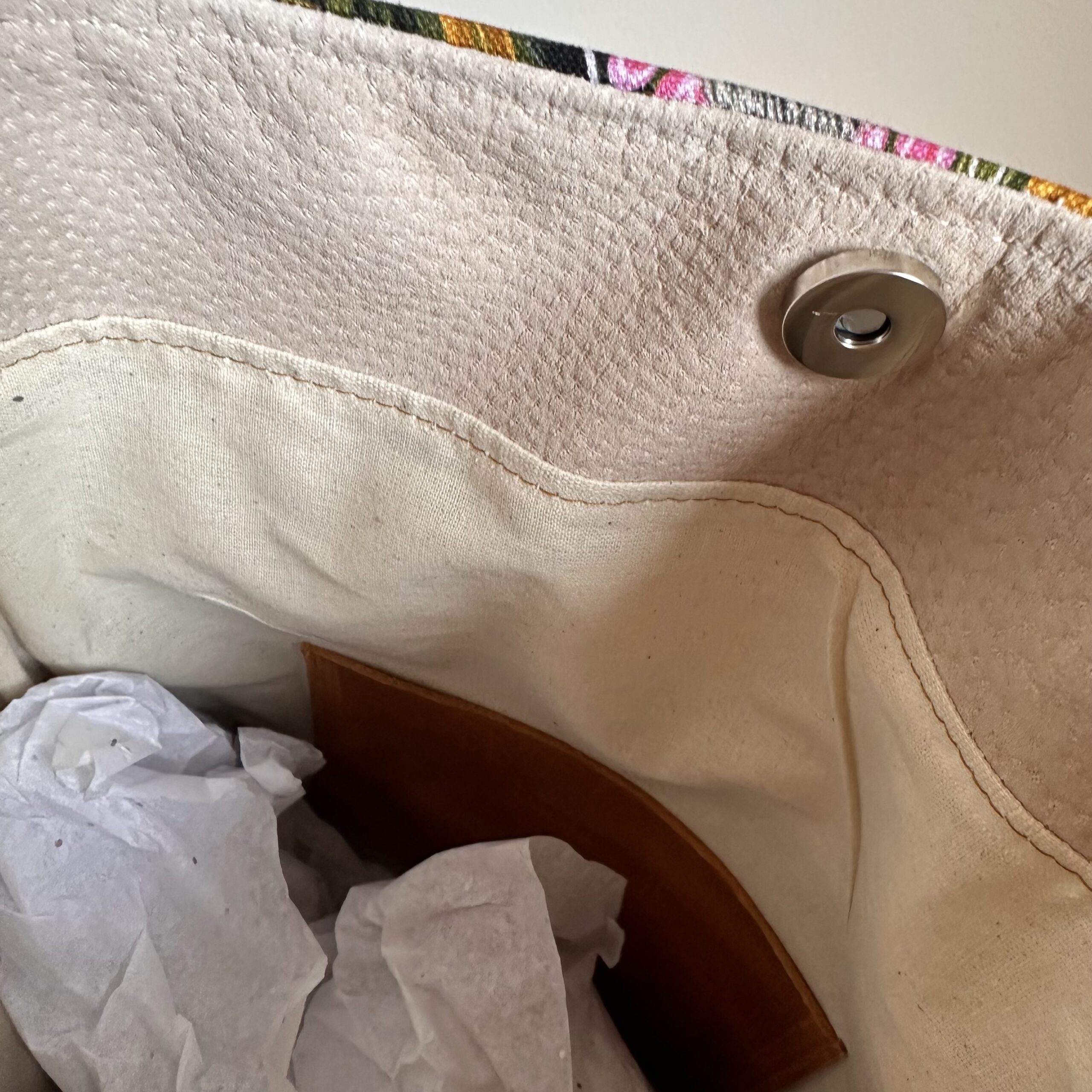 Kirsten Fold Over Bag - Waxy Tan - Image 5